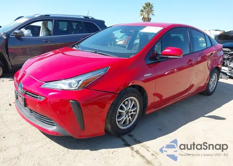 2019 Toyota Prius z USA, uszkodzony, nr VIN JTDKARFU8K3075678
